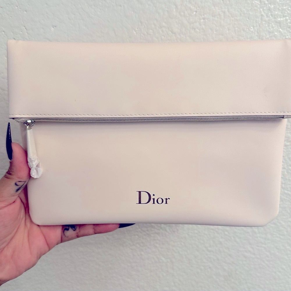 Dior Elegant Beige Cosmetic Case